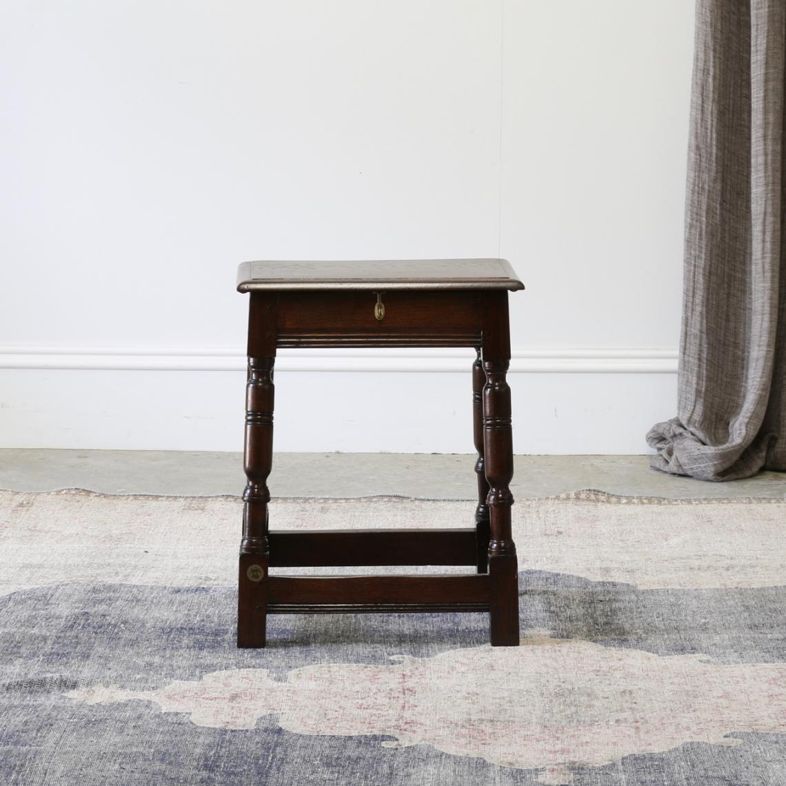 Jointed Stool with Opening Lid