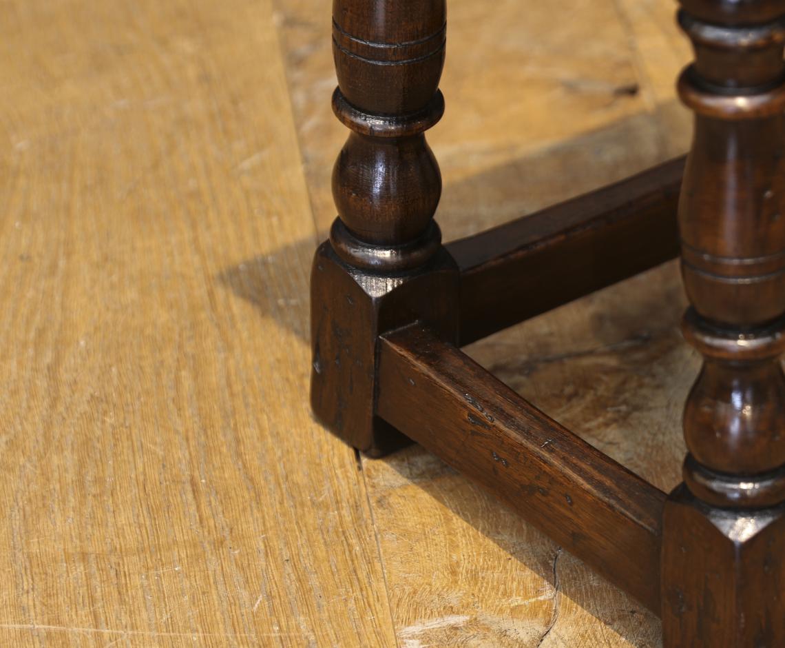 English Oak Jointed Stool