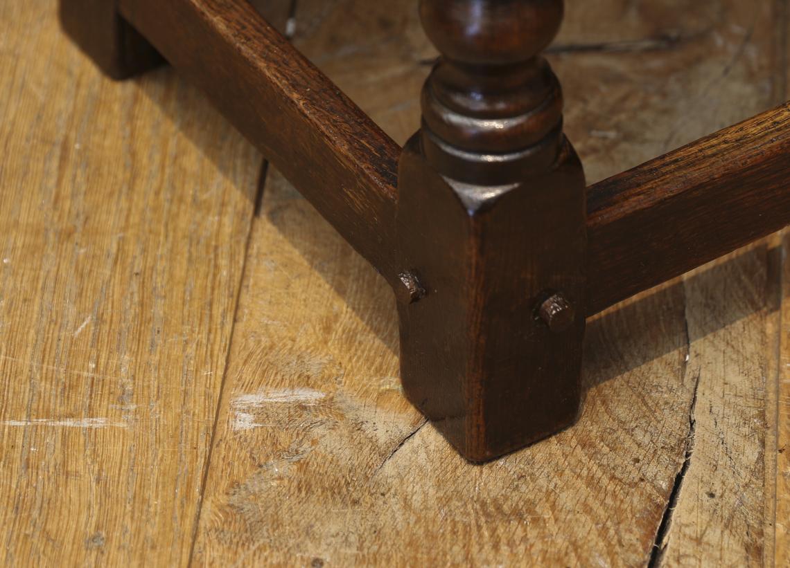 English Oak Jointed Stool