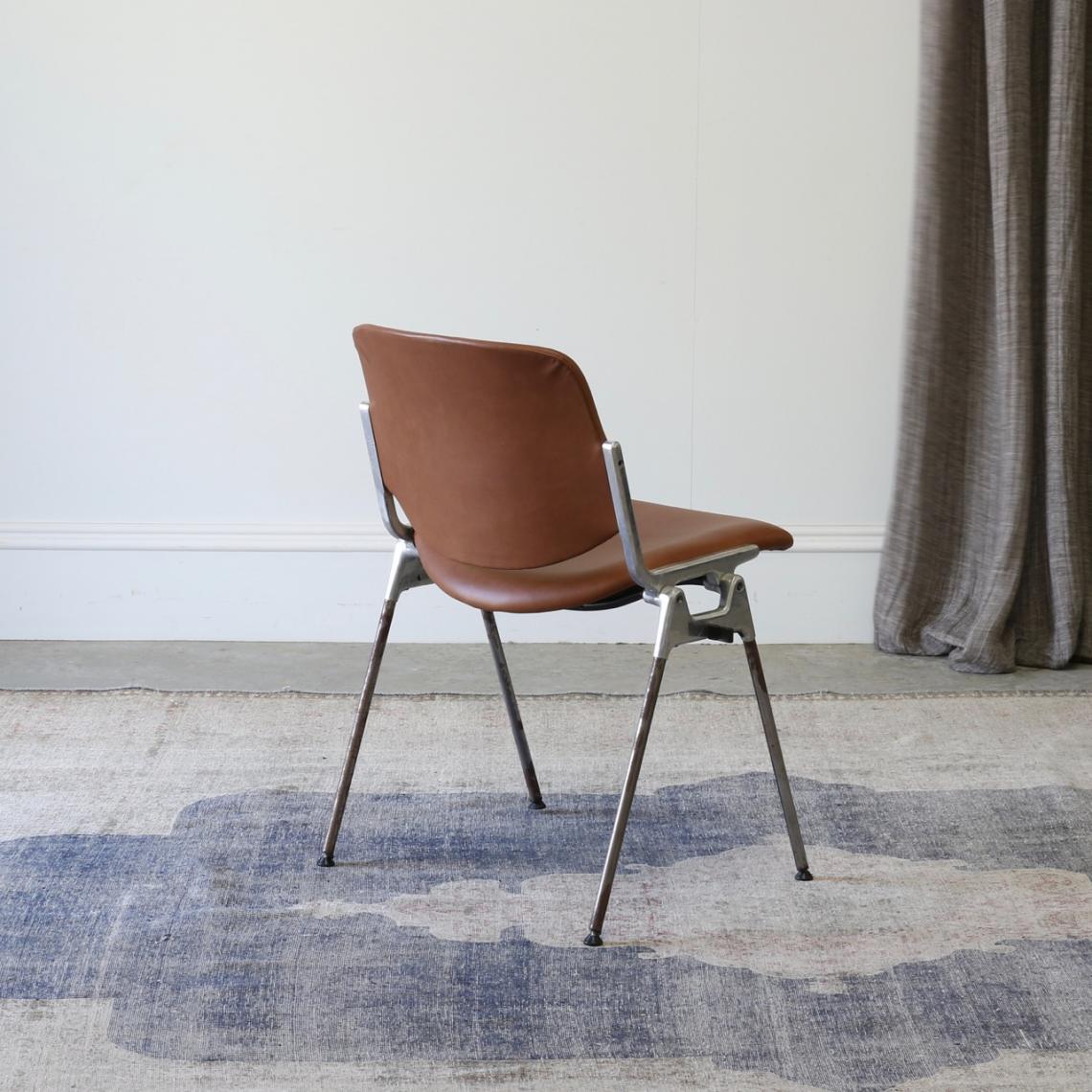 Castelli Chairs // Tan Leather