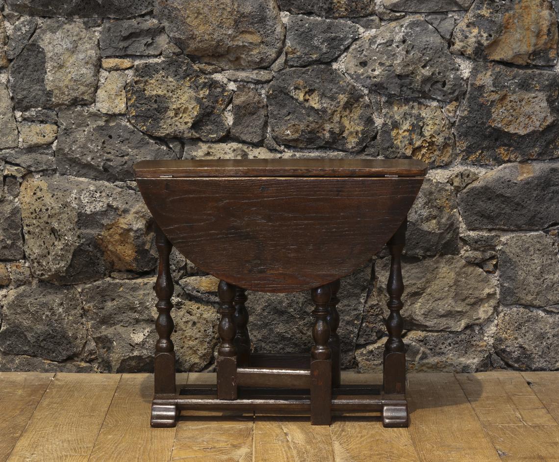 A Miniature Drop Leaf Table