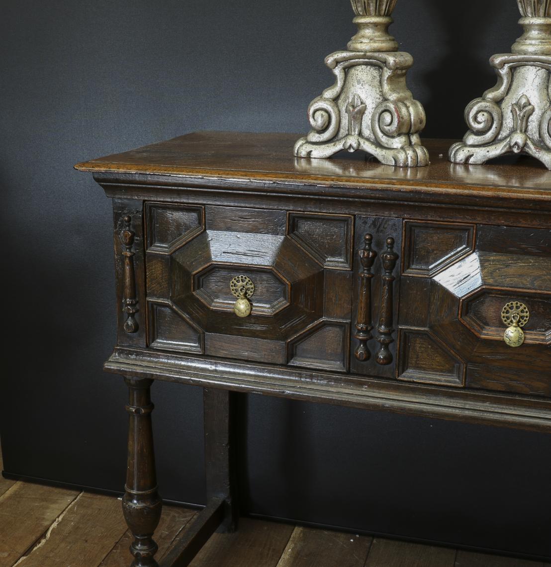 Four Drawer Side Table