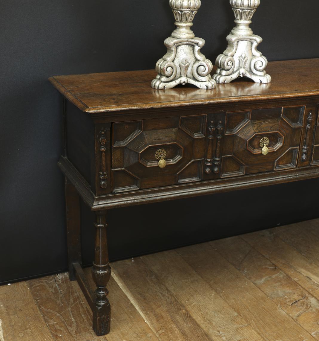 Four Drawer Side Table