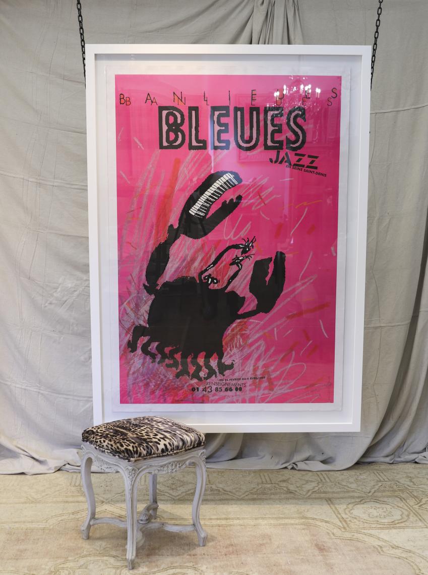 Blues Jazz Wall Poster