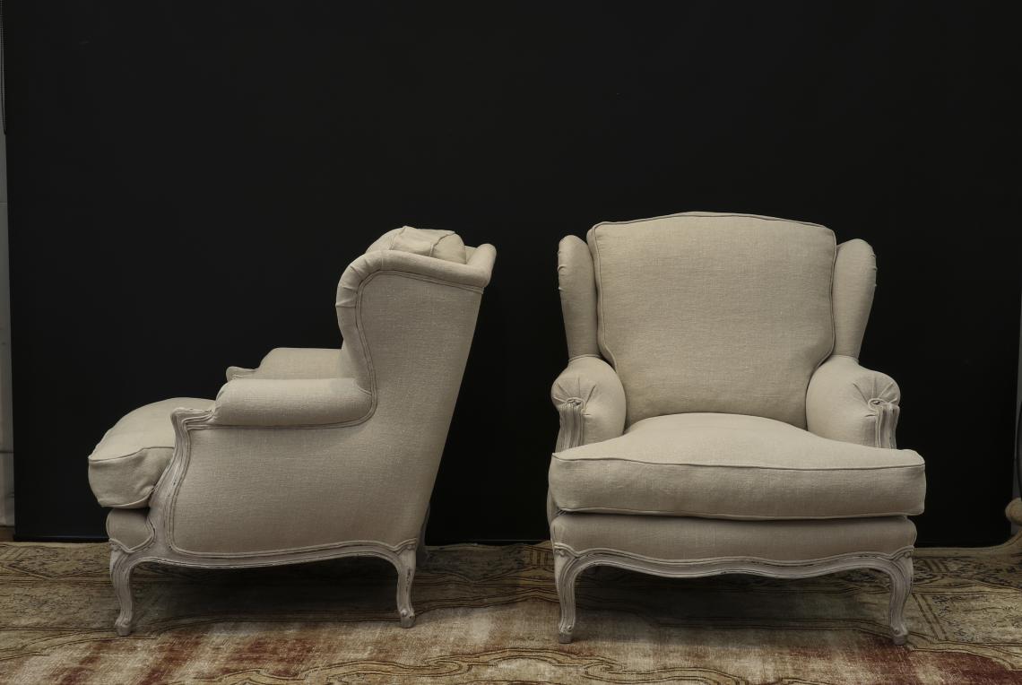 Louis XV Wing Chairs