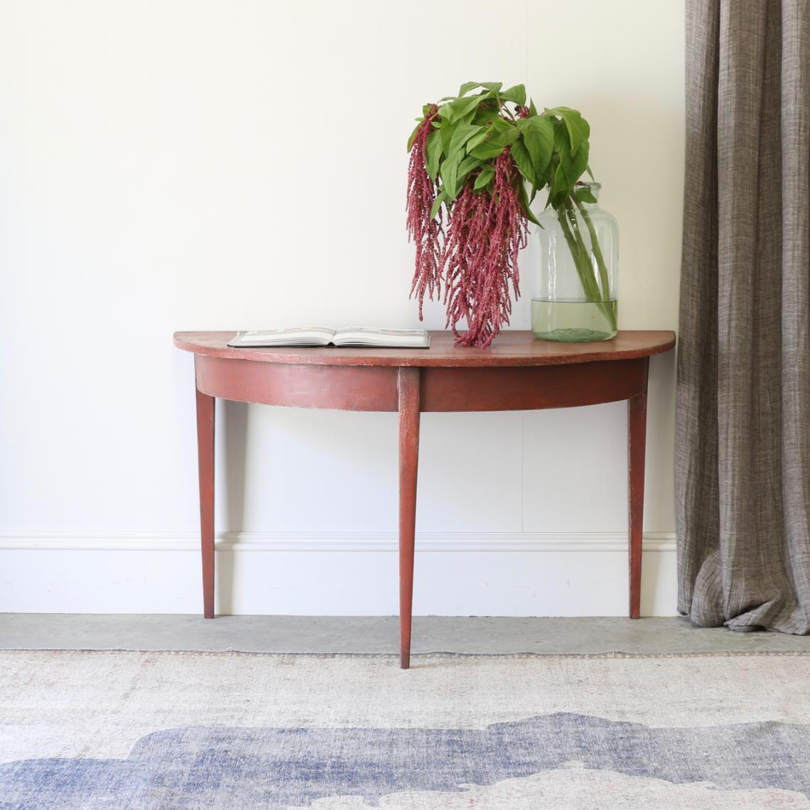 Demilune Console Table