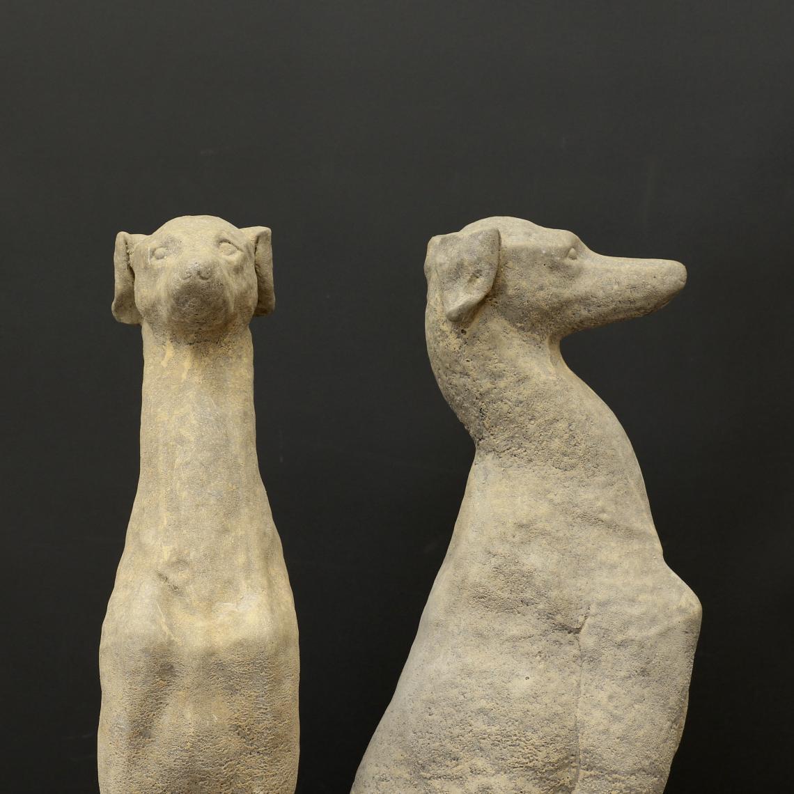 Pair of Greyhounds