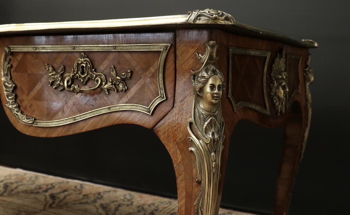 Stunning French Bureau Plat