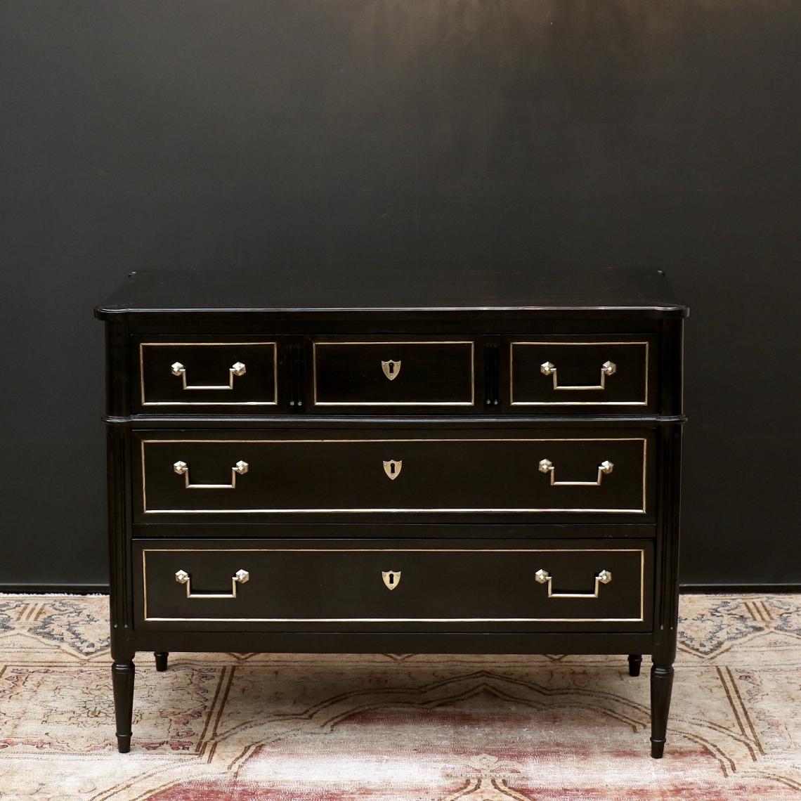 Black Lacquer Commode