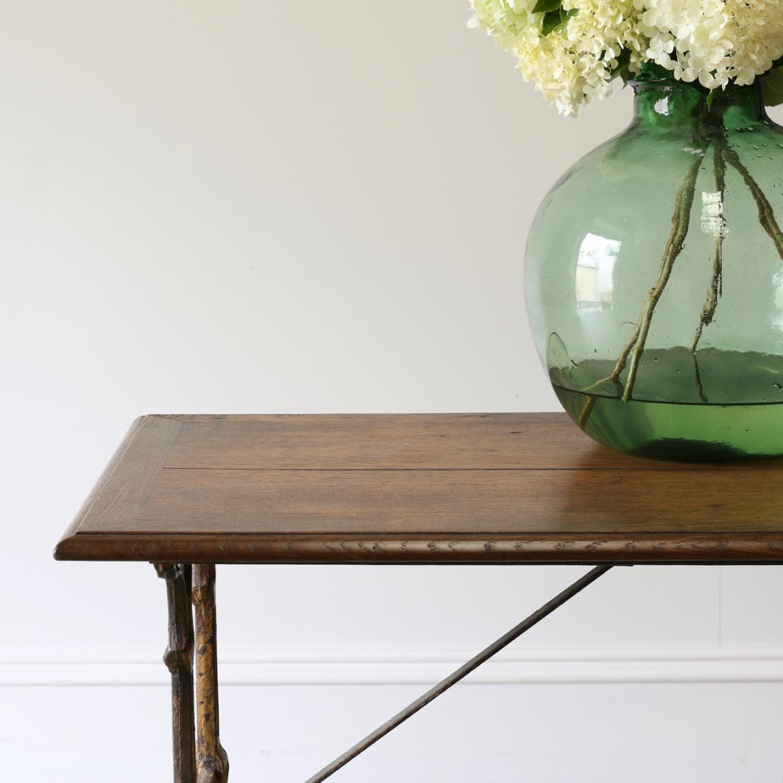 French Empire Console Table 