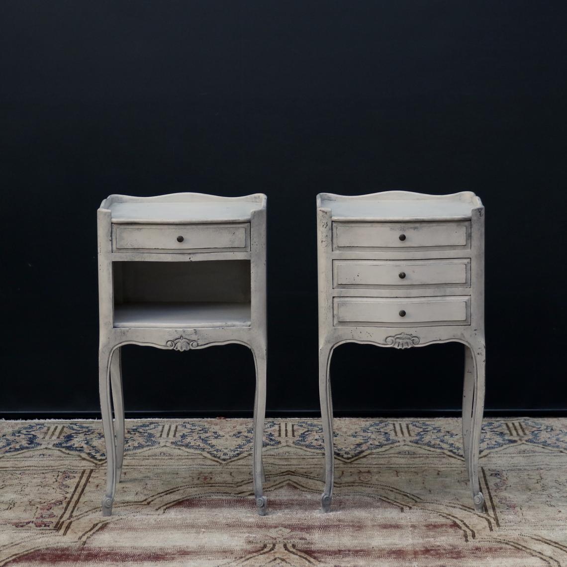 Pair of Louis XV-style Bedside Tables