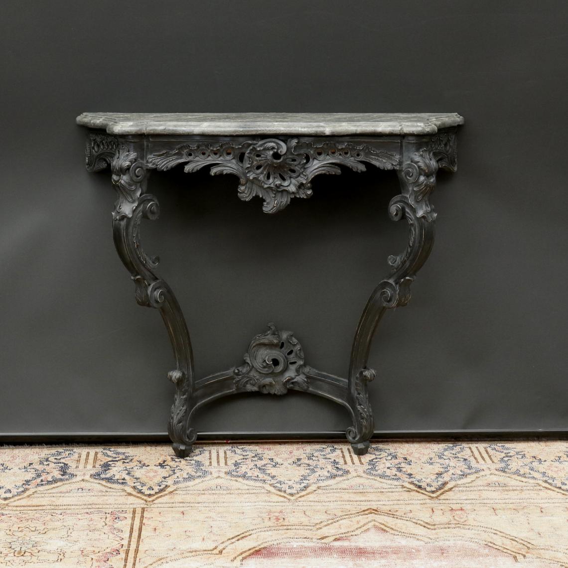 Rococo-Style Louis XV Console