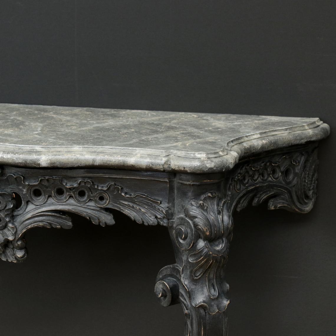 Rococo-Style Louis XV Console