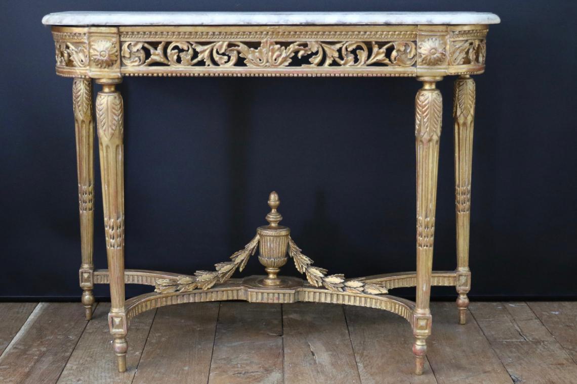 Superb Louis XVI Console Table