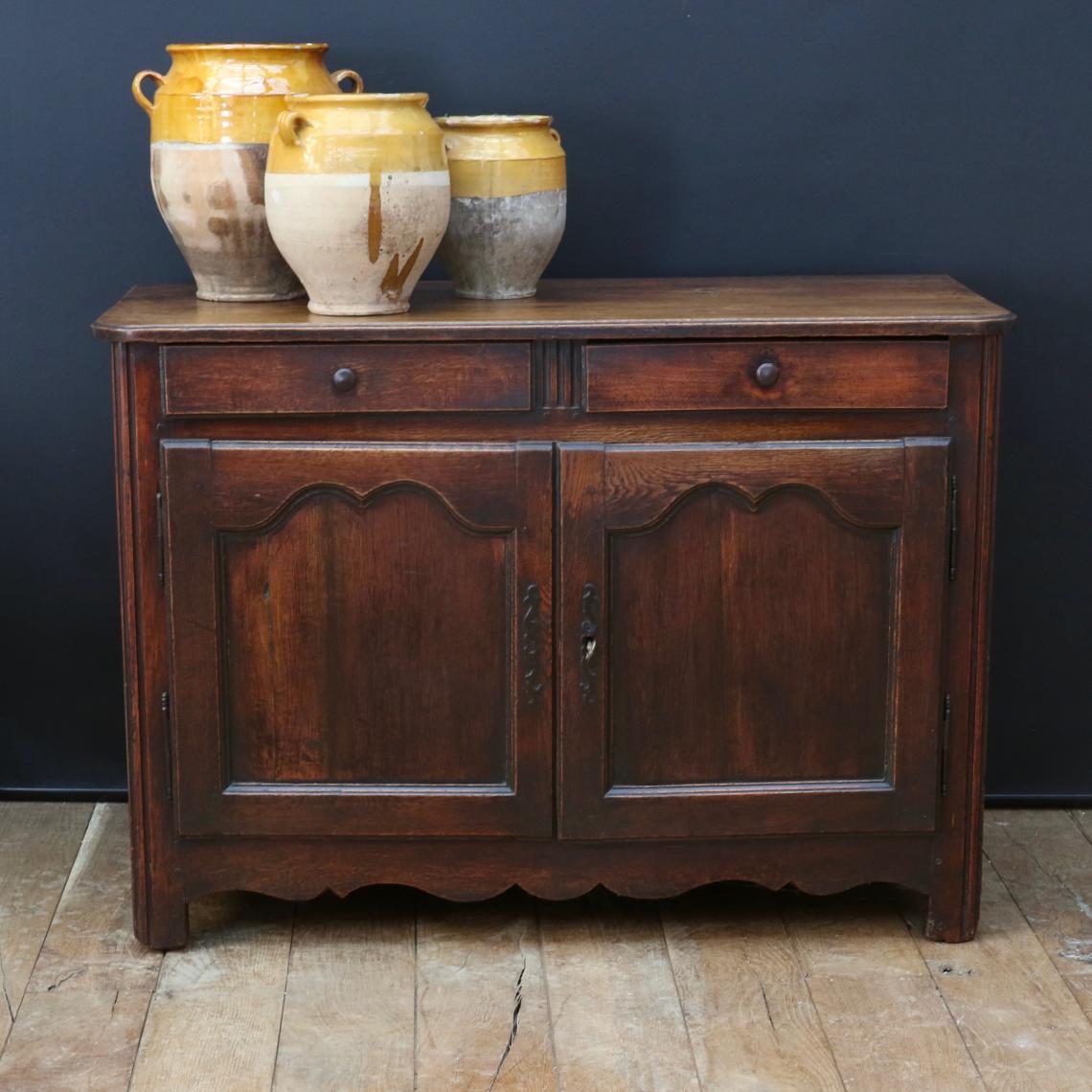 Louis XIV Oak Dresser Base