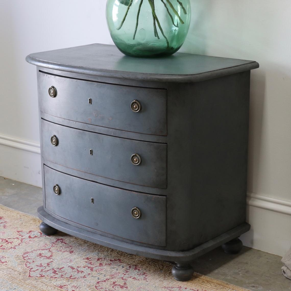 Bow-front Chest of Drawers