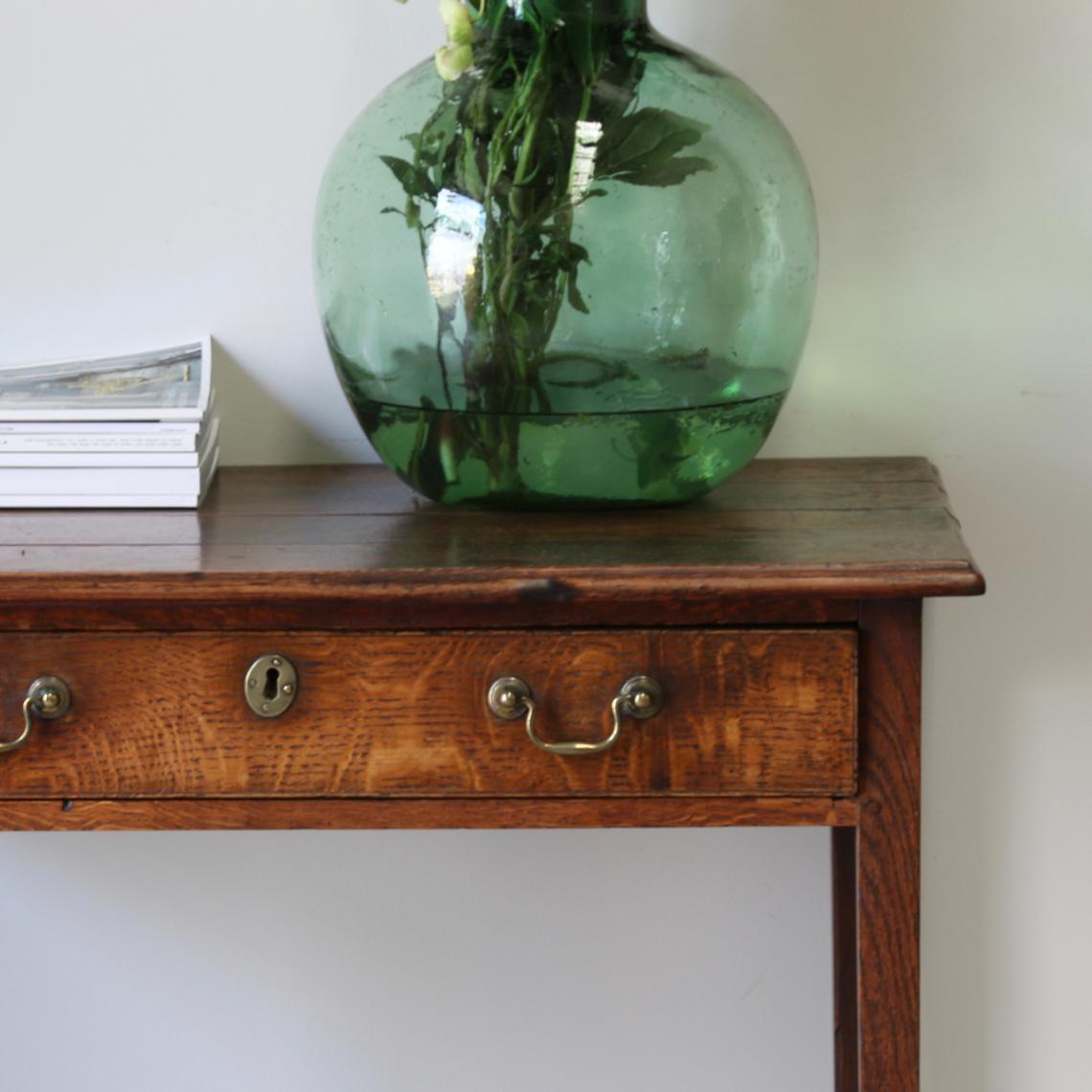 Georgian Oak Side Table