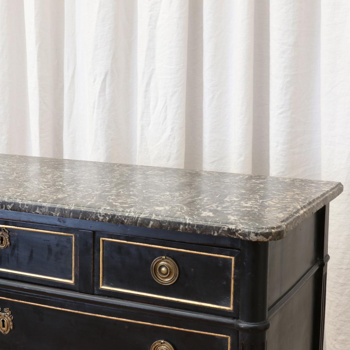 Ebonised Directoire Commode