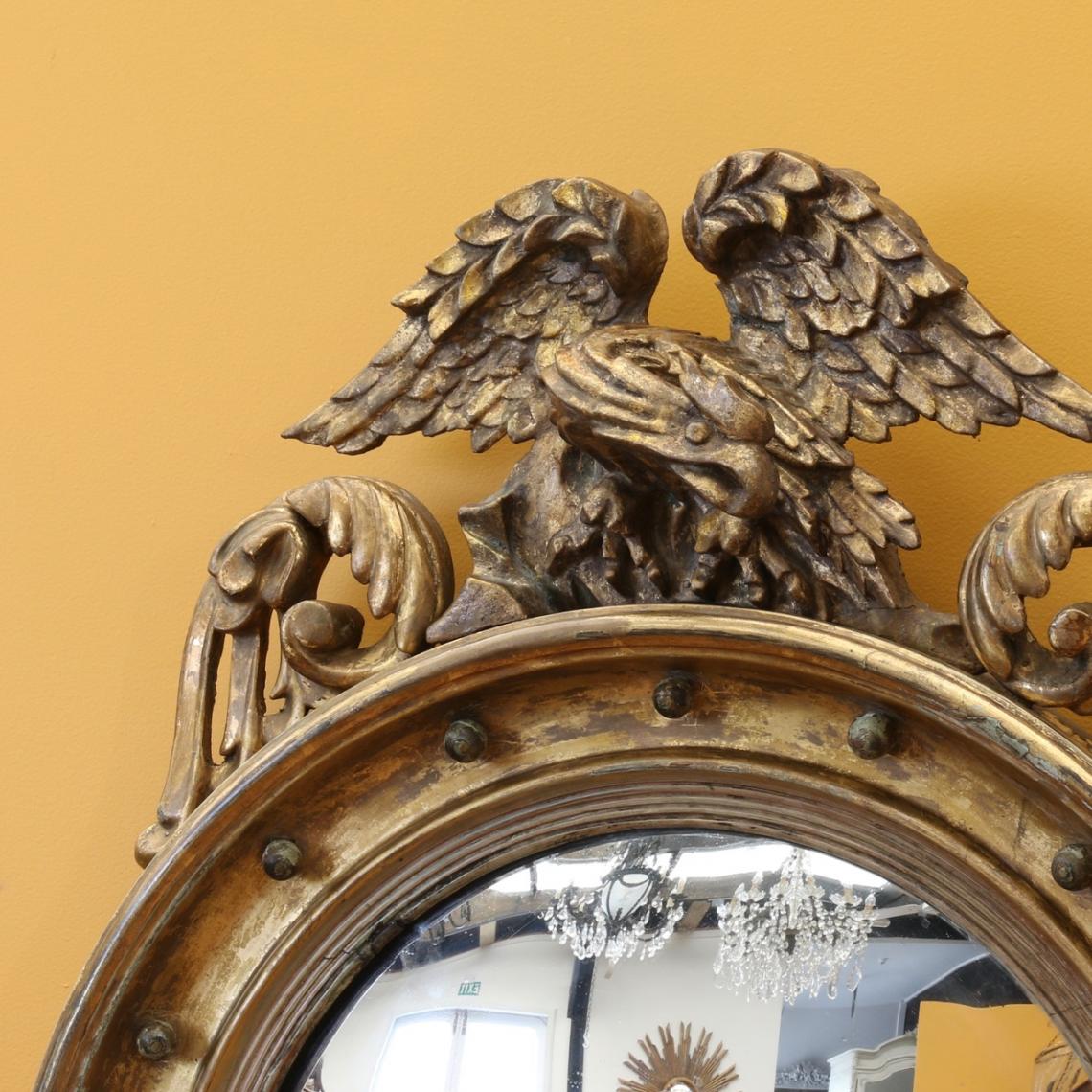 Empire Mirror With Eagle