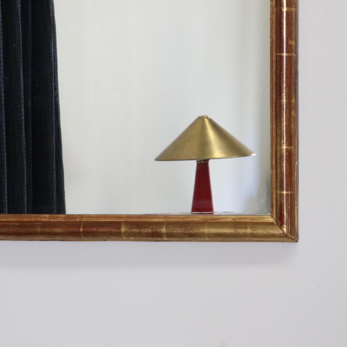 Water gilded Mirror
