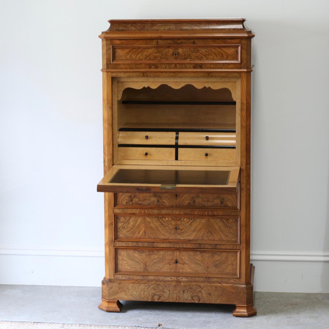 Walnut Secretaire