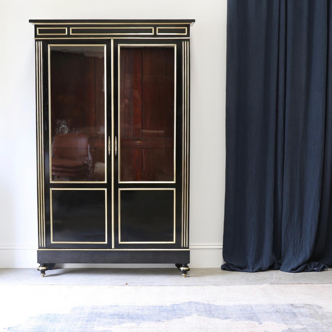 French Directoire Period Ebonised Vitrine