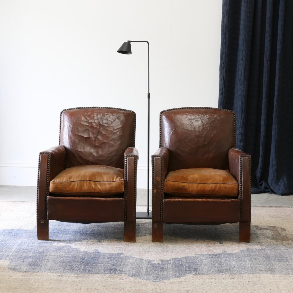 Leather Armchairs