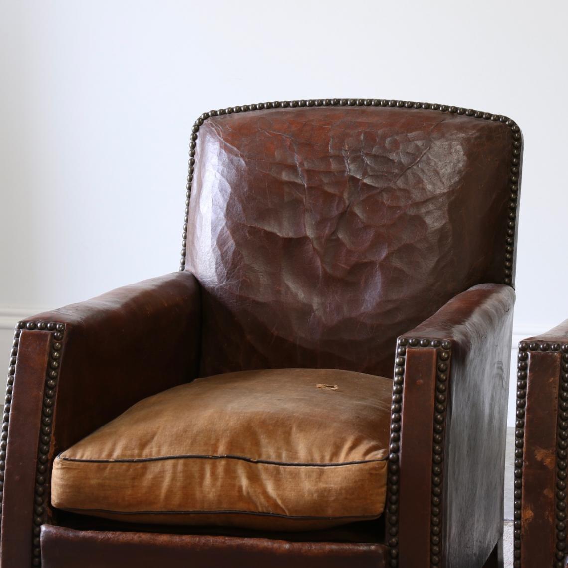 Leather Armchairs