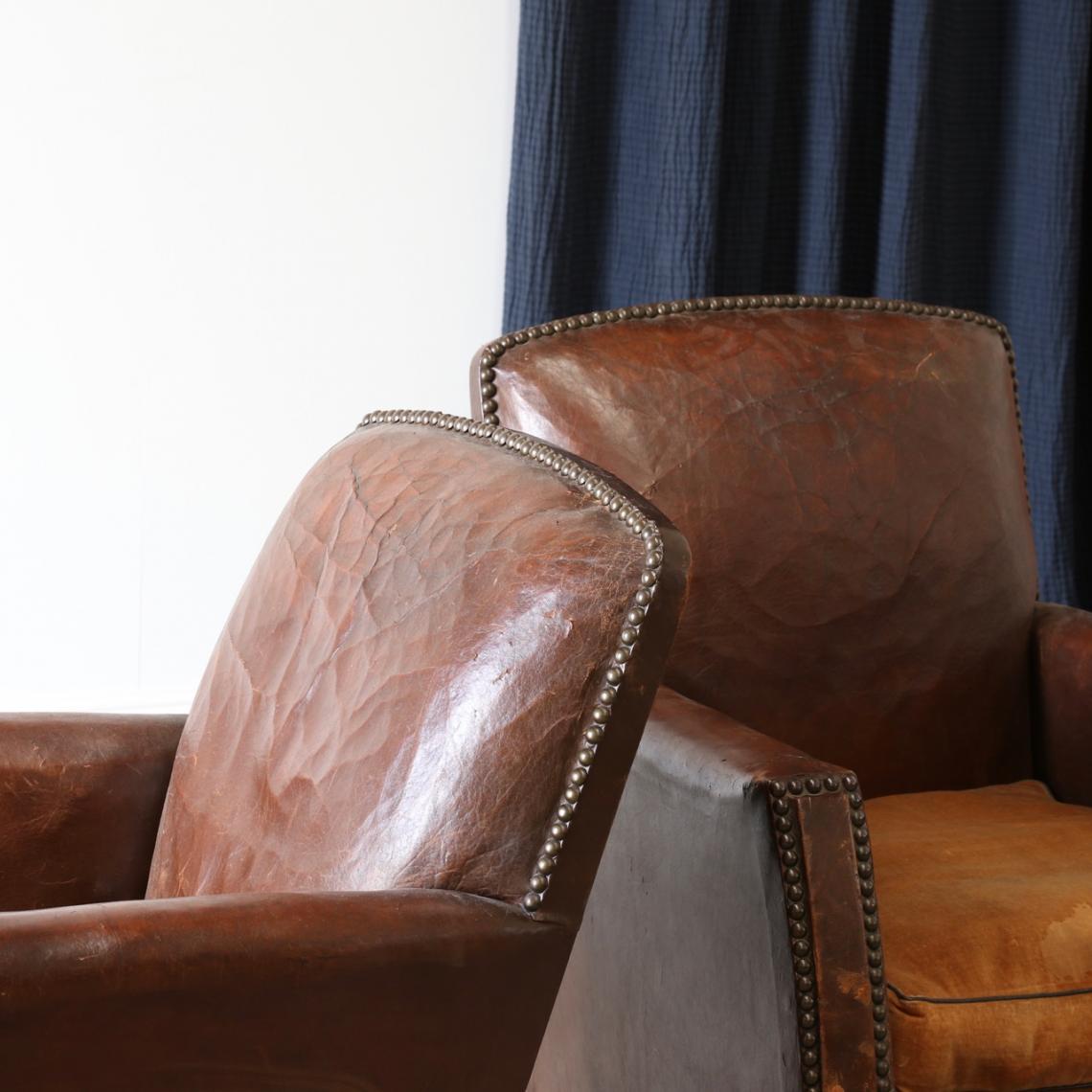 Leather Armchairs