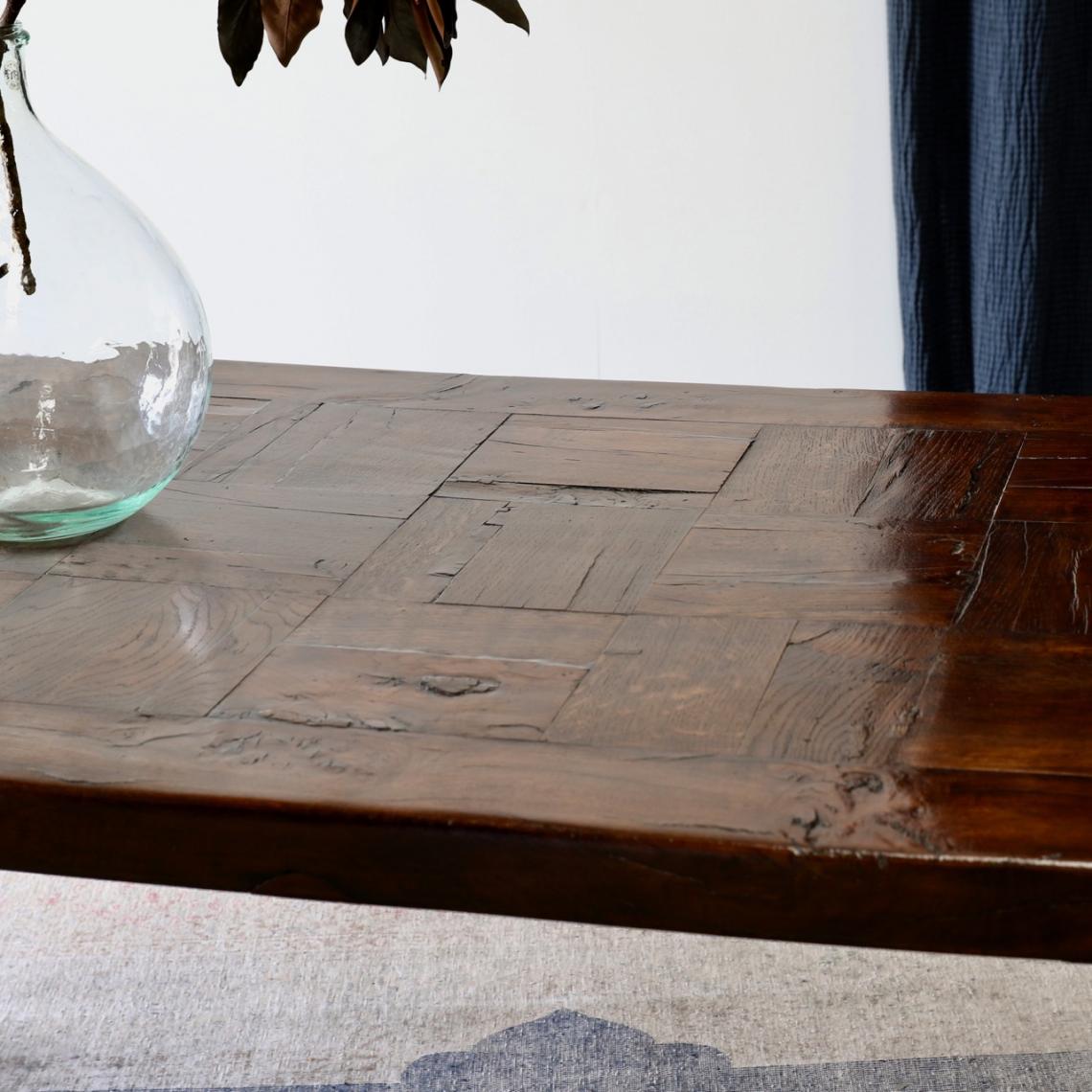 Parquet Dining Table