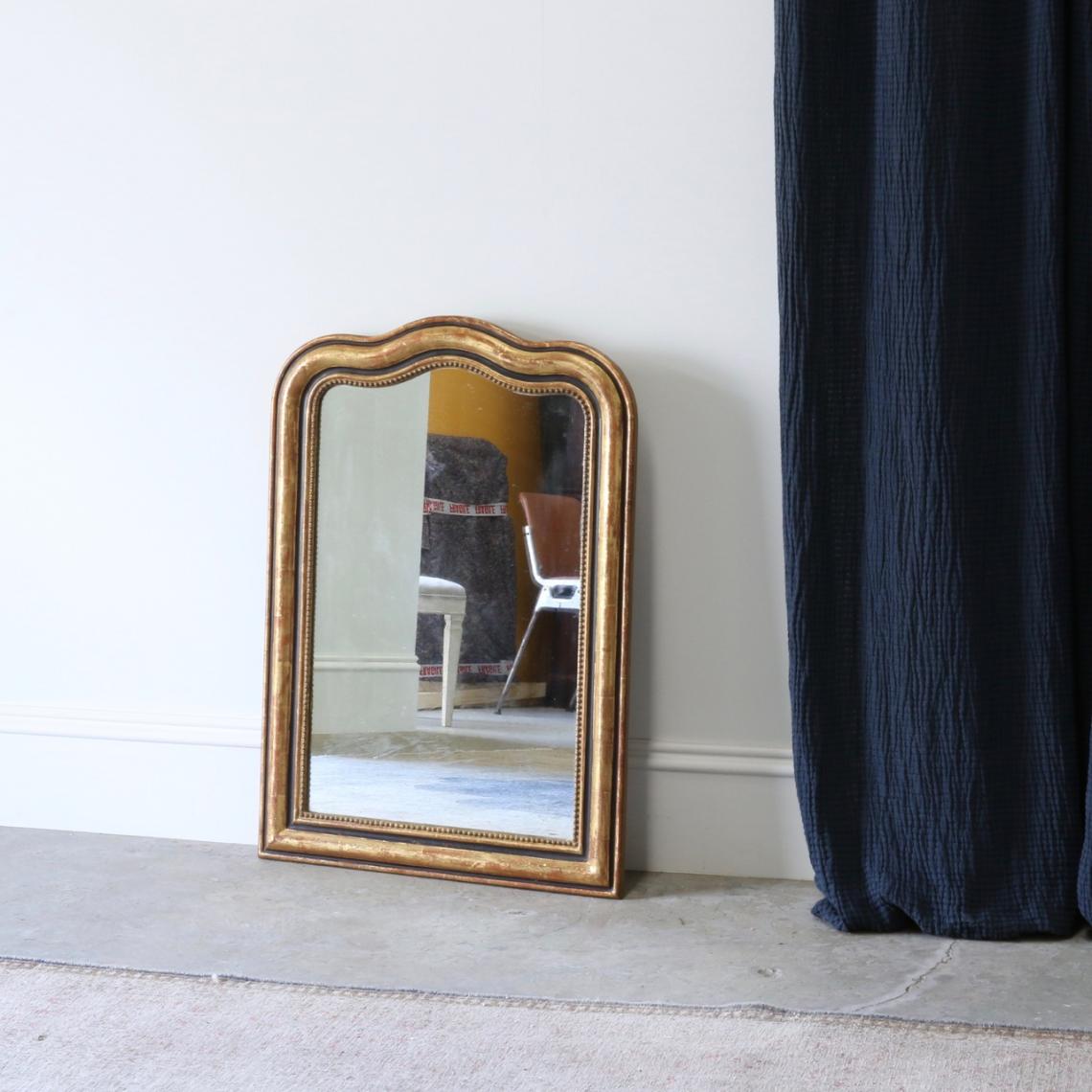 Gendarme Topped Mirror