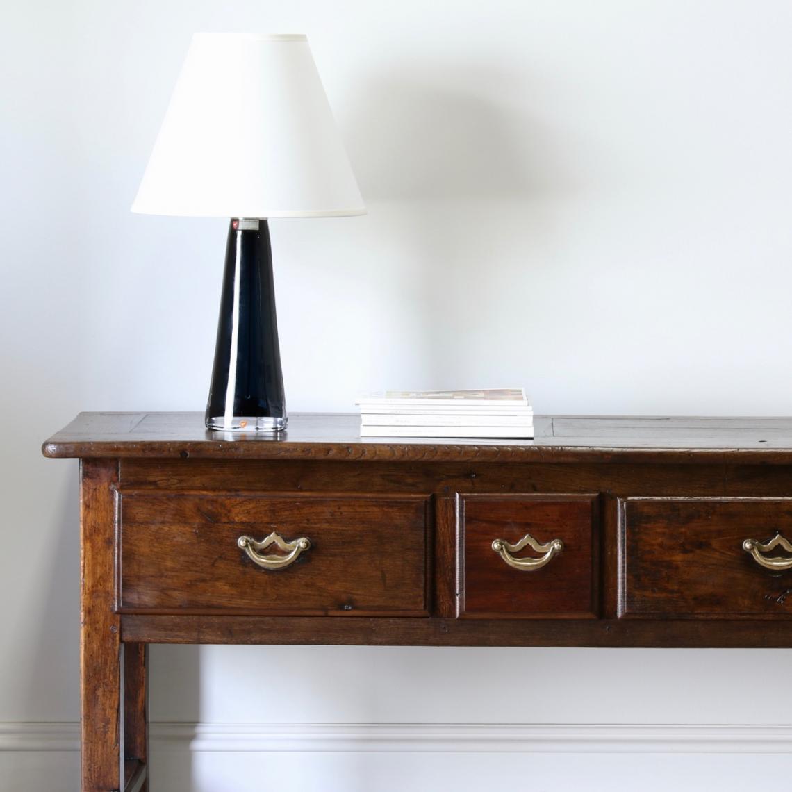 French Three Drawer Side Table