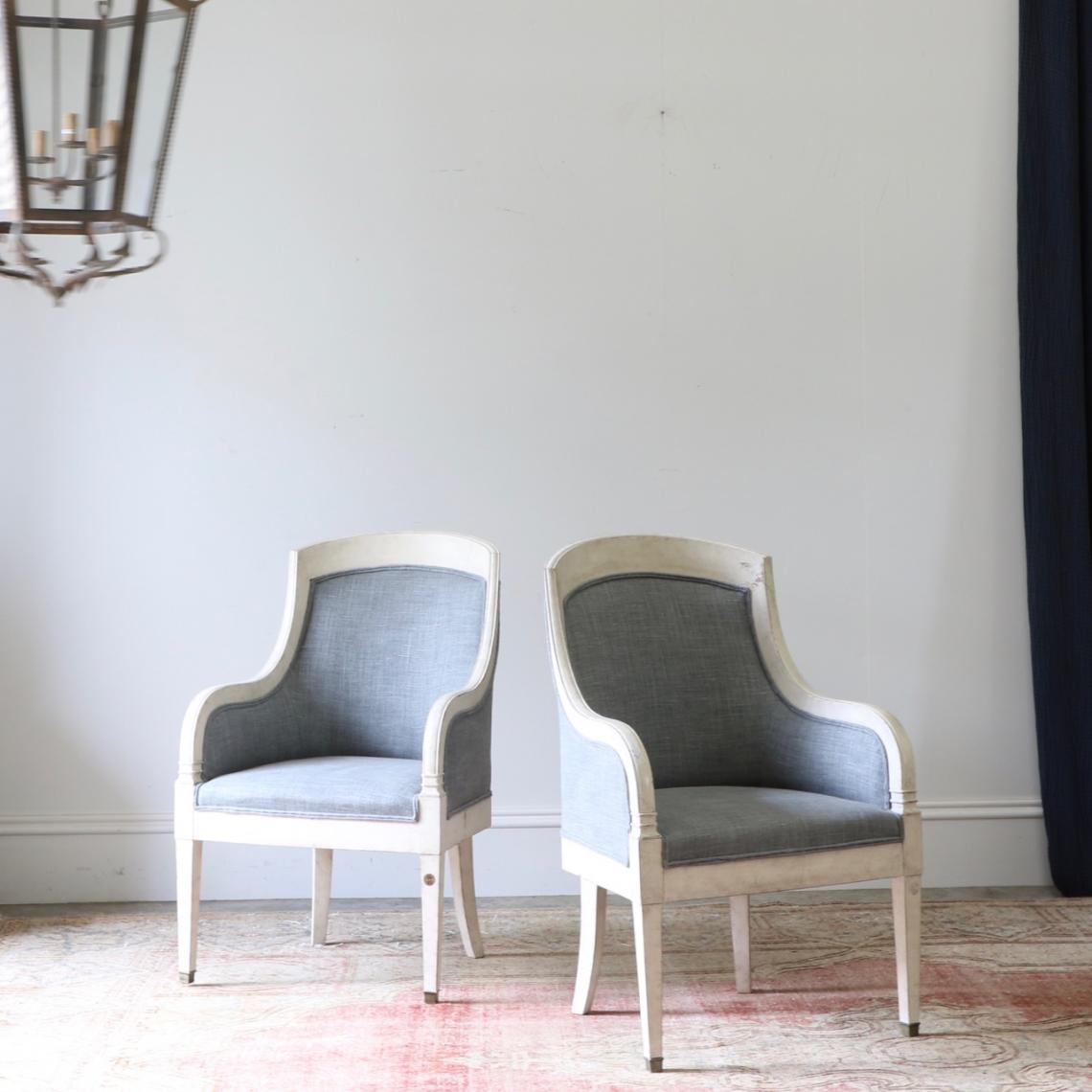 Pair of Gustavian Chairs