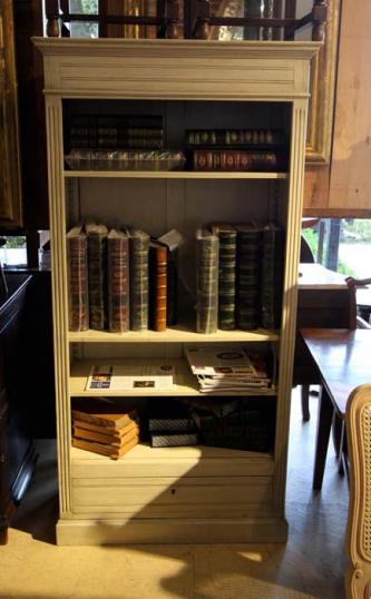 French Painted Oak Bookcase