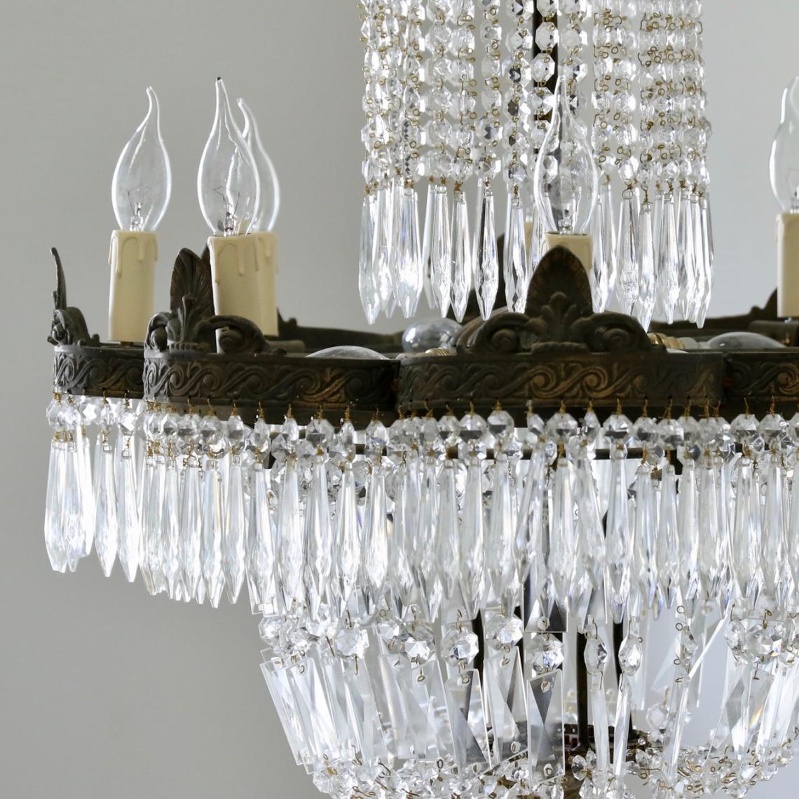 Pair of French Chandeliers 