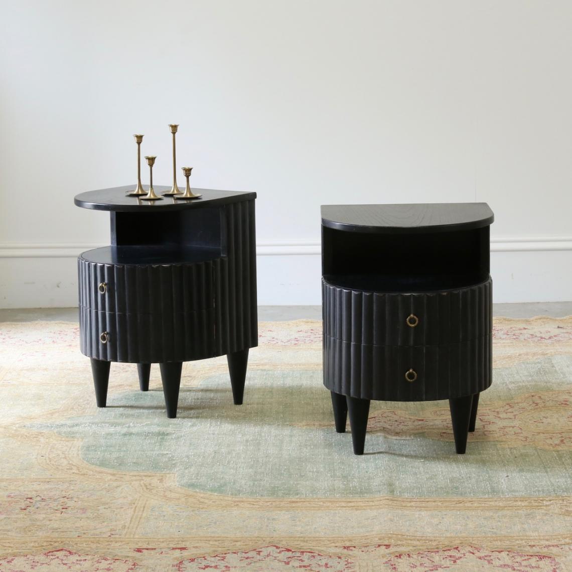 Scalloped Bedsides