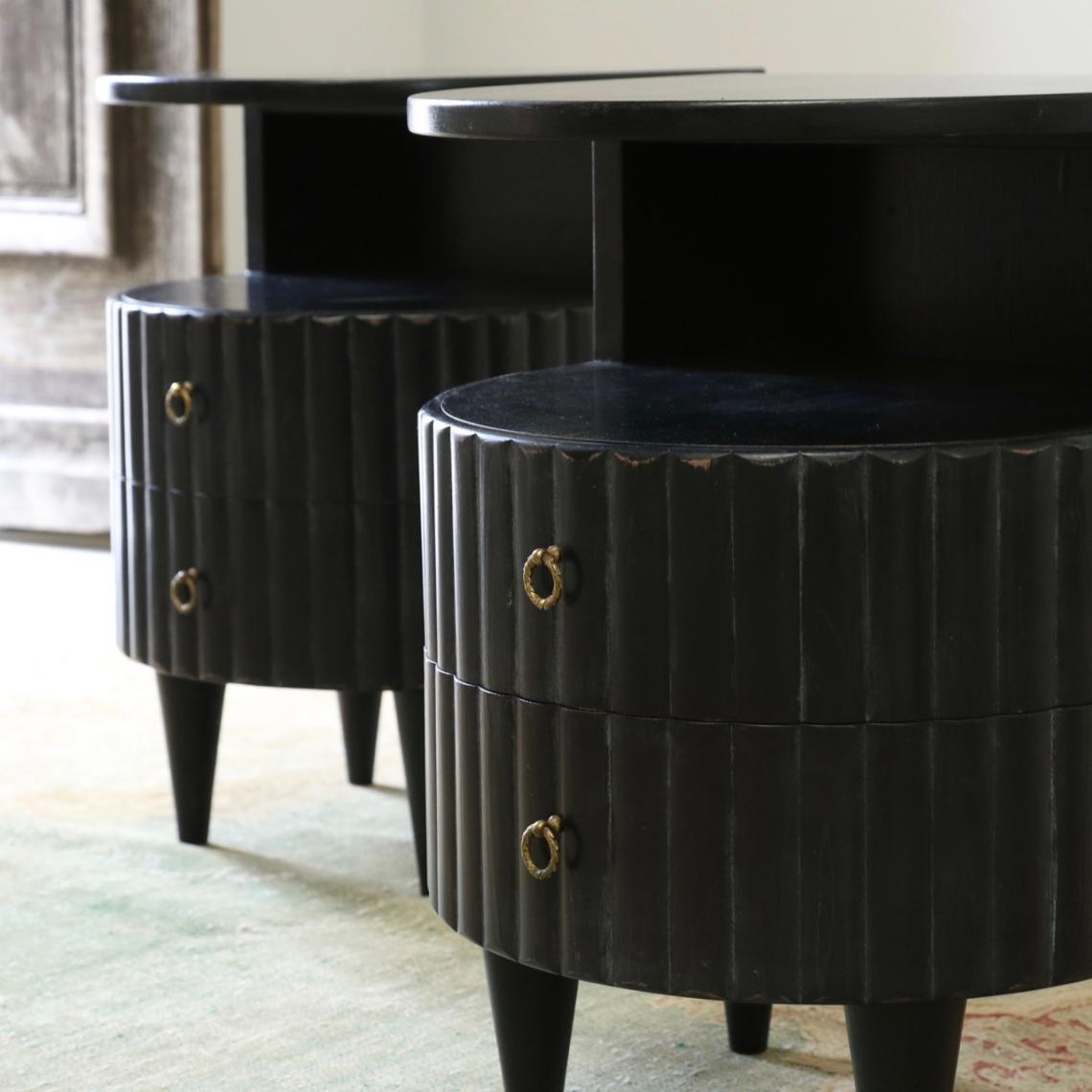 Scalloped Bedsides