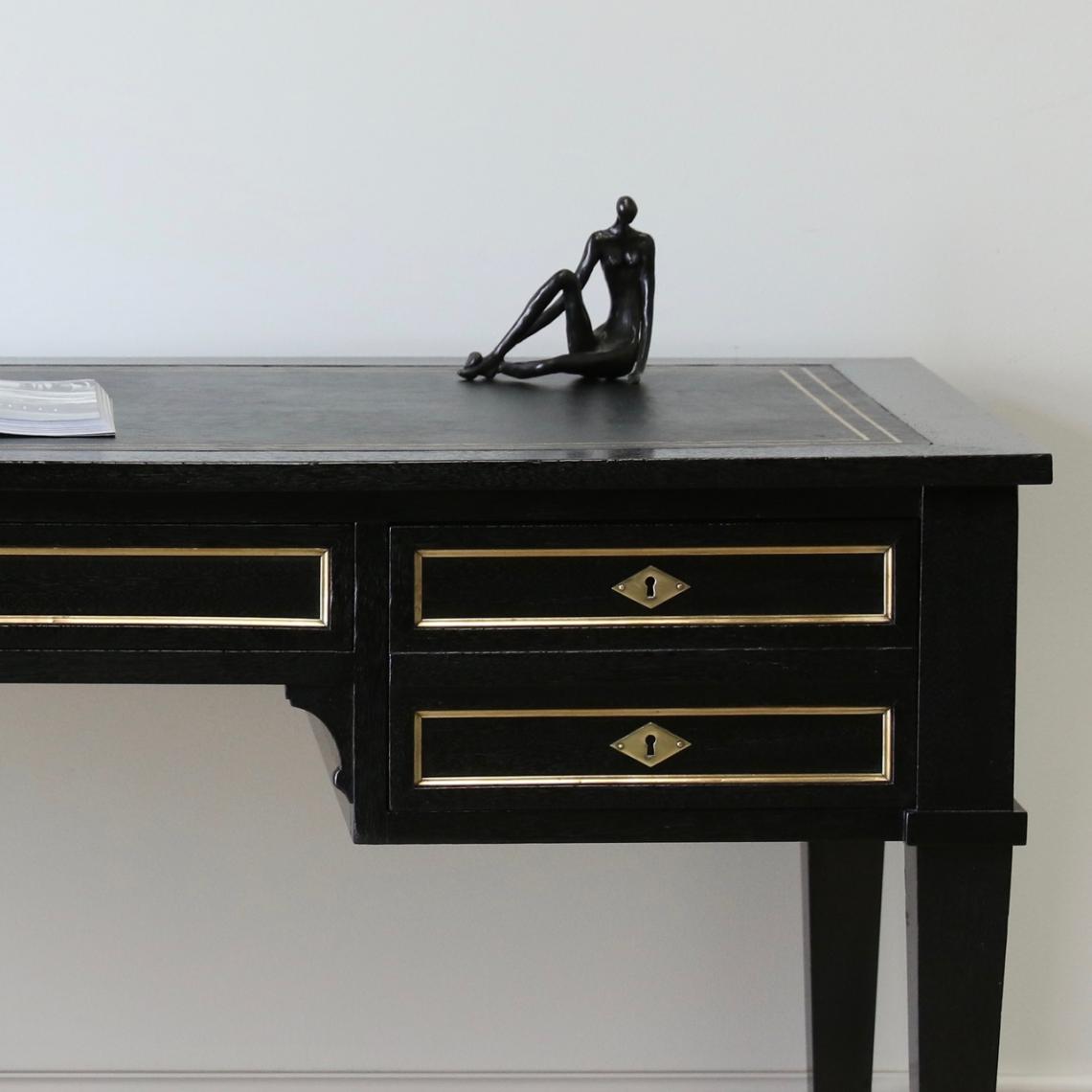 Ebonised Bureau Plat