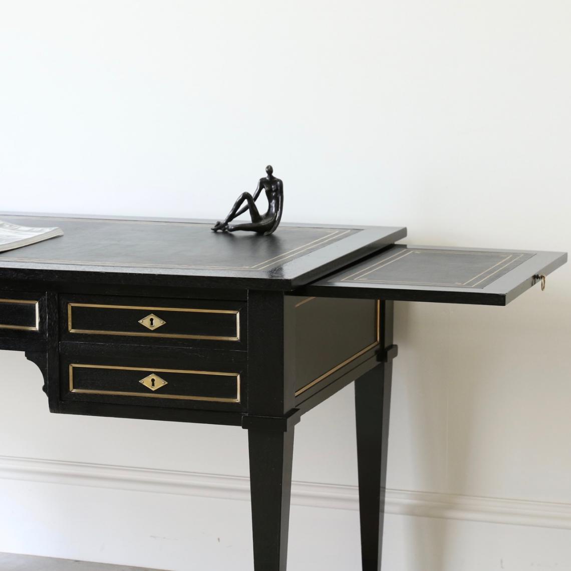 Ebonised Bureau Plat