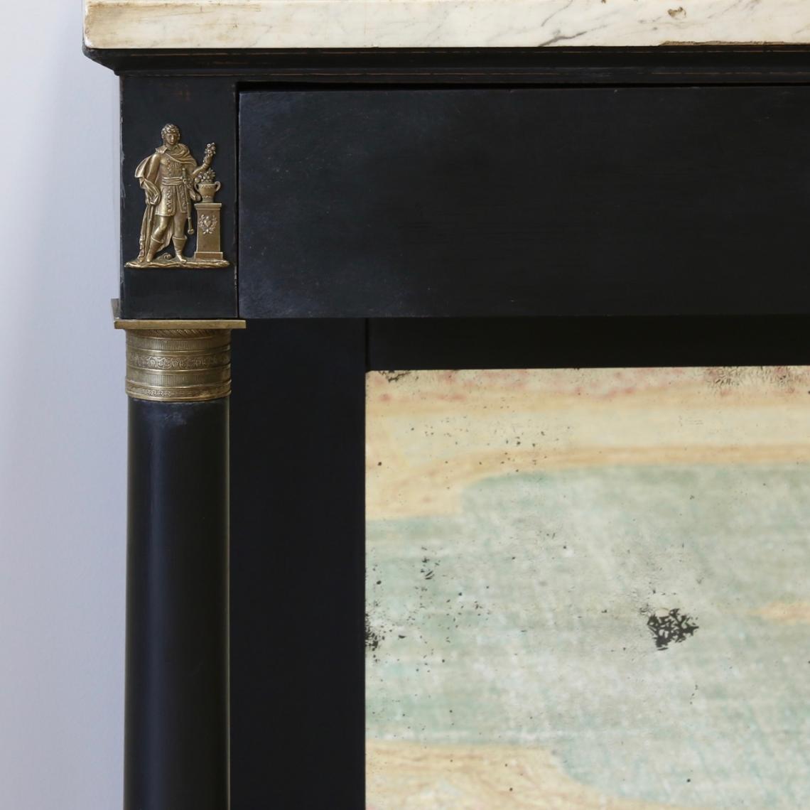 Ebonised Console