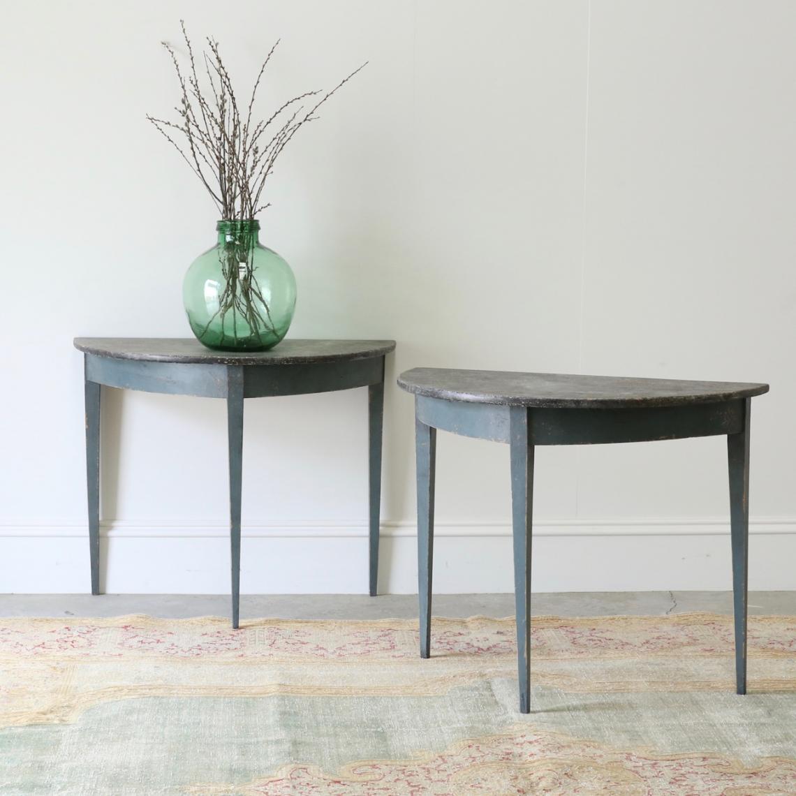 Demilune Console Tables