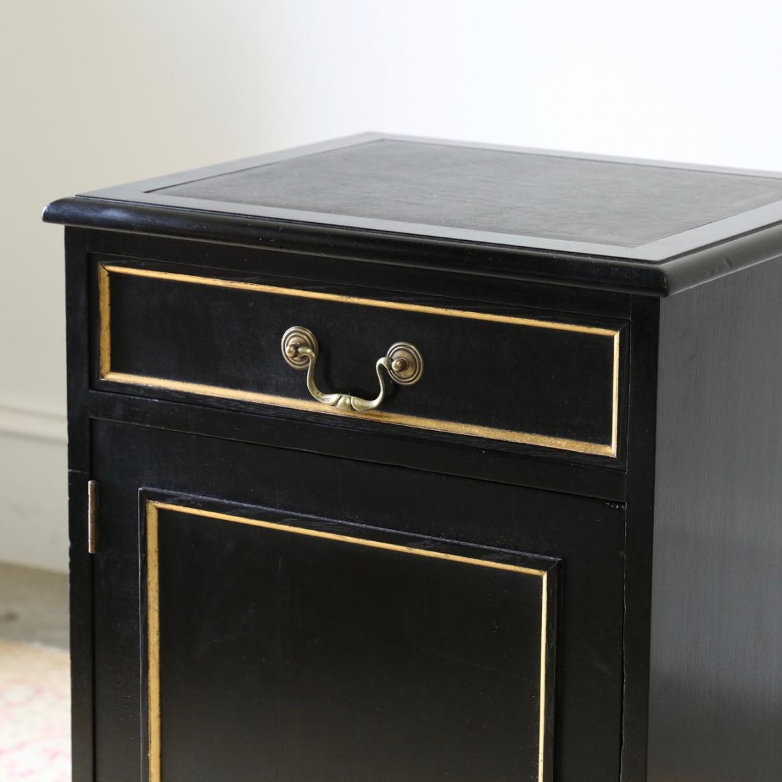 Ebonised Printer Cupboard