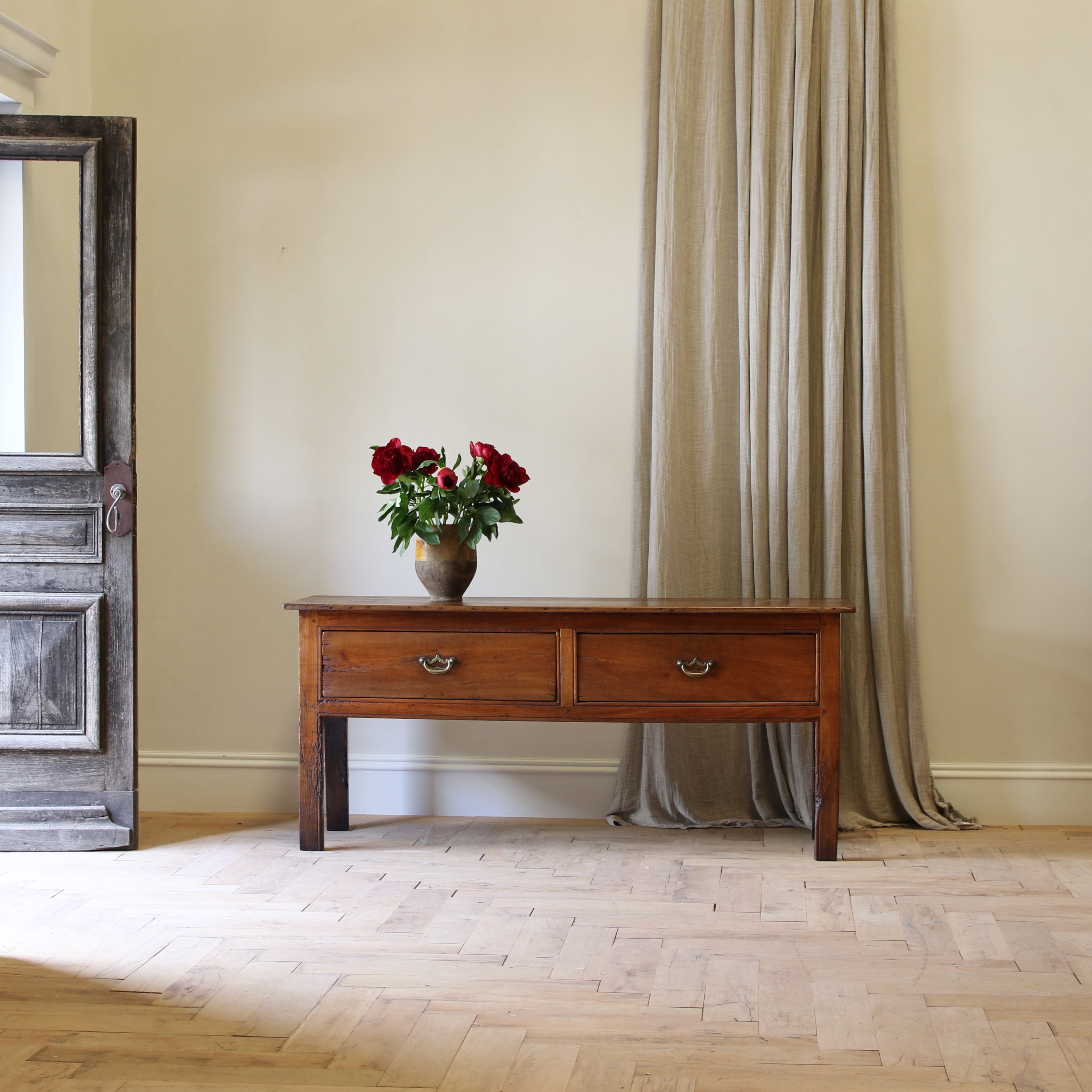 Two-Drawer Side Table