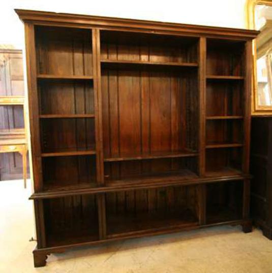 Oak Display Cabinet/Bookcase