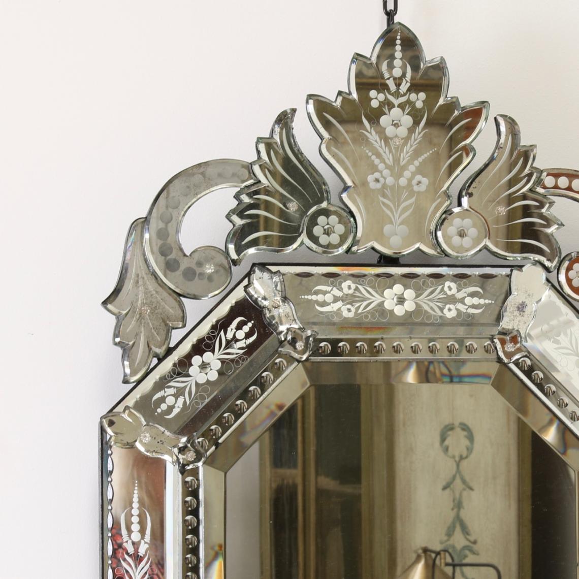 A Pair of Venetian Mirrors