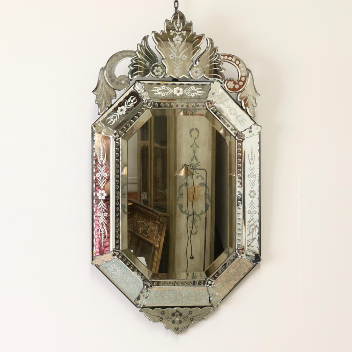 A Pair of Venetian Mirrors