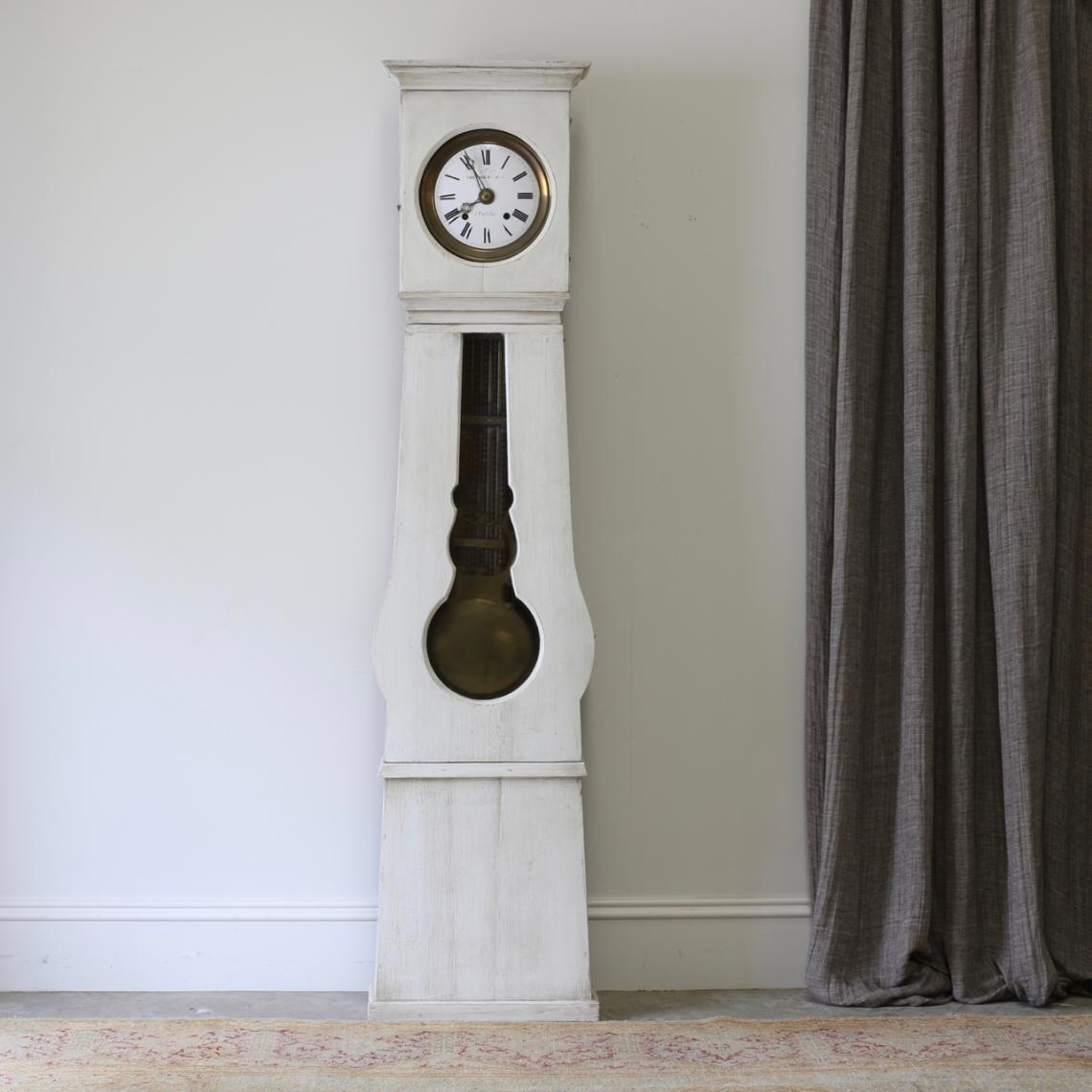 French Morbier Case Clock