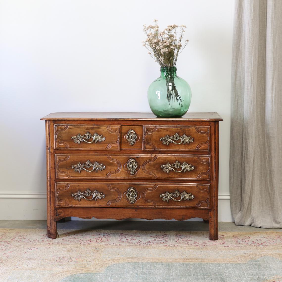 Louis XIV Walnut Commode