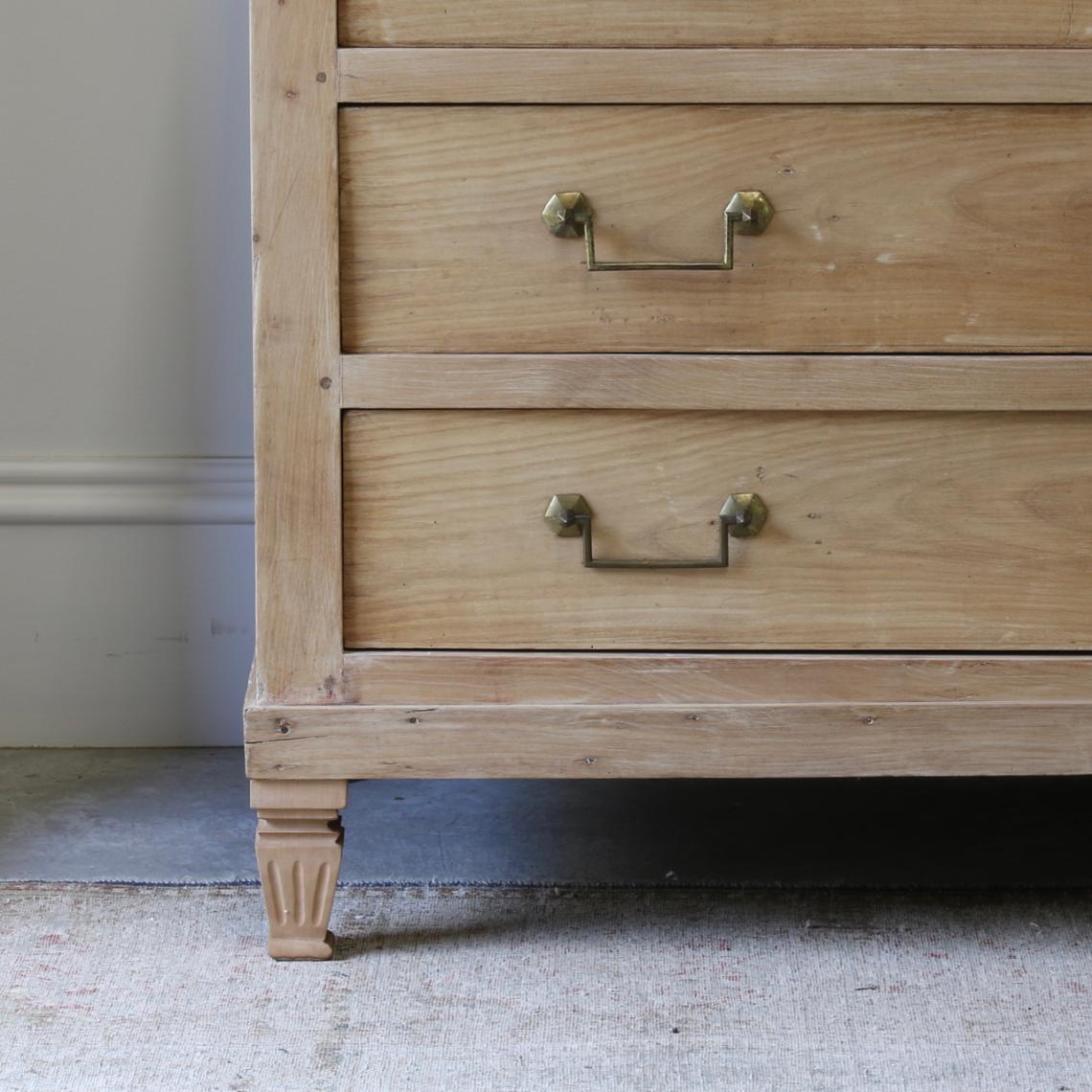 A Bleached Country Commode from Sweden