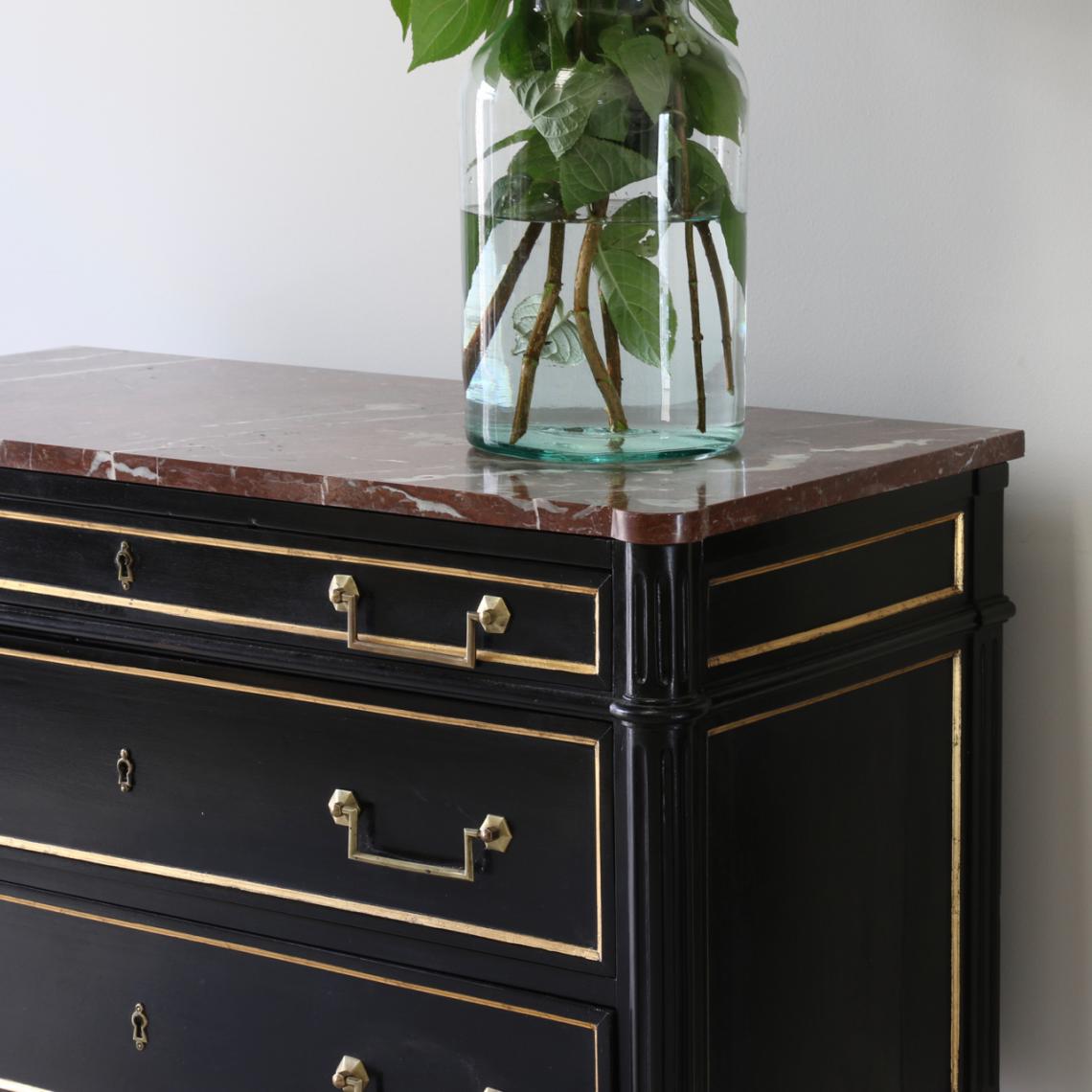  An Ebonised Directoire Commode